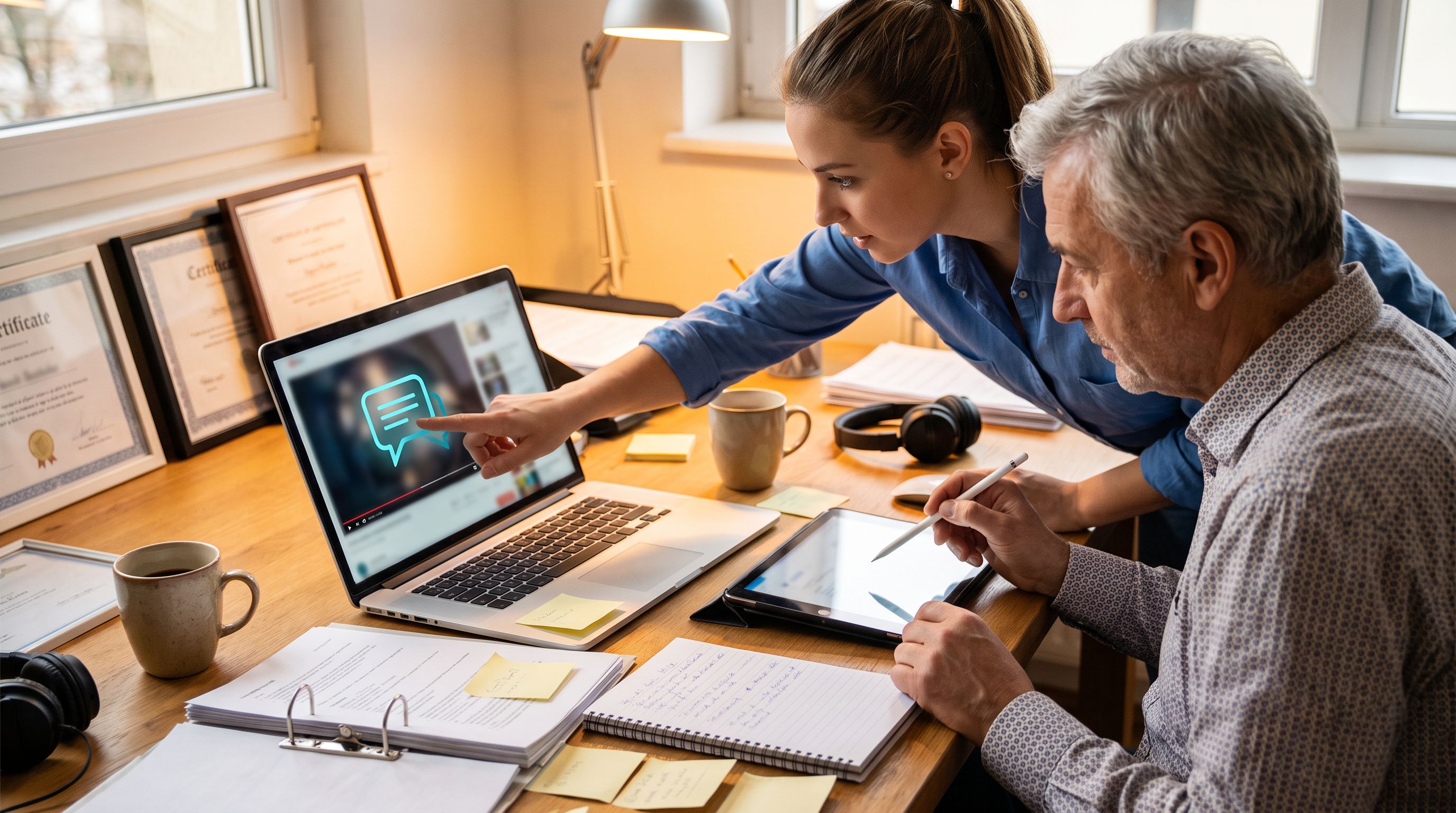Symbolbild zum Thema Bestehende SCORM-E-Learning-Kurse mit KI-Tutor aufwerten (ScormIQ)